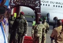 le Colonel Mamadi Doumbouya est arrivé à Bamako