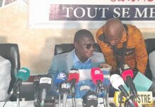 Guillaume Hawing à la presse : » Tant que le CNRD sera au pouvoir, il n’y aura pas de fuite de sujets en Guinée… »