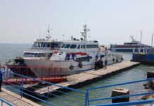 Société Navale Guinéenne: inauguration de la ligne maritime Conakry-Kamsar