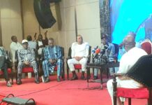 Ministrère de Énergie: le ministre Aboubacar Camara échange avec les journalistes en langue nationale…