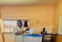 Kerfalla Camara KPC après son vote : “Que le choix du peuple se matérialise dans le panier de la ménagère”