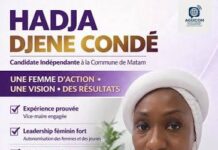 Élections communales à Matam : Hadja Djènè Condé, la voix du changement au féminin