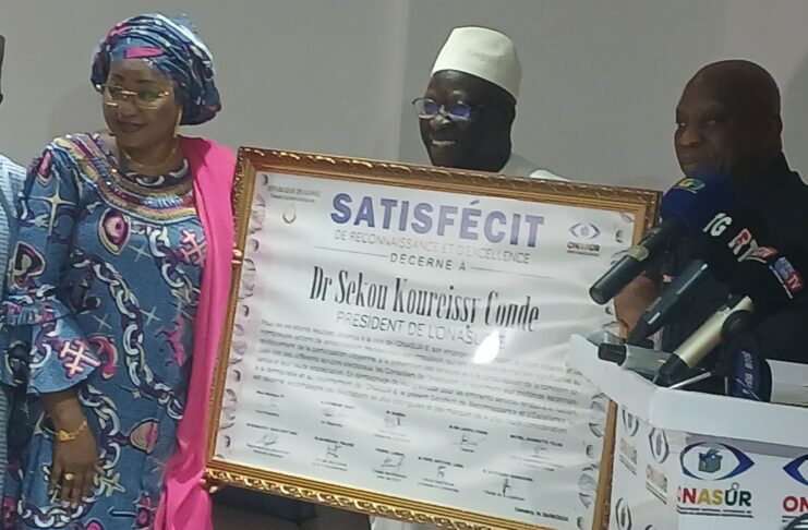Reconnaissance nationale : Dr Sékou Koureissy Condé honoré par les conseillers de l’ONASUR
