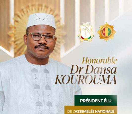 Guinée : Dr Dansa Kourouma élu président de l’Assemblée nationale de la V^e République