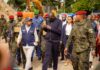 Kaloum : Mamadi Doumbouya visite des chantiers…