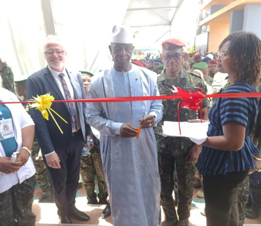 Inauguration au Camp Samory Touré : la Guinée se dote d’une Maison du combattant et d’un Hôtel militaire