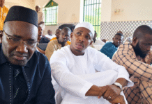 Kankan : Honorable Aly Badara CONDÉ partage un moment de foi, de prière et de fraternité avec les fidèles de son quartier