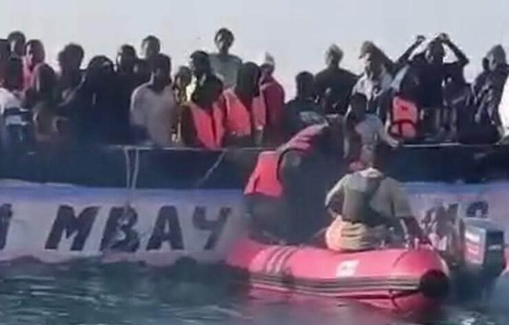 Nouakchott : Plus de 250 migrants, dont des Guinéens, secourus au large de la Mauritanie