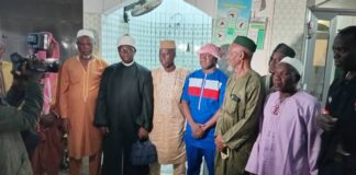 Dixinn : Prières et bénédictions, la mosquée de Landréah Centre salue l’initiative de l’Association Guinée en Action